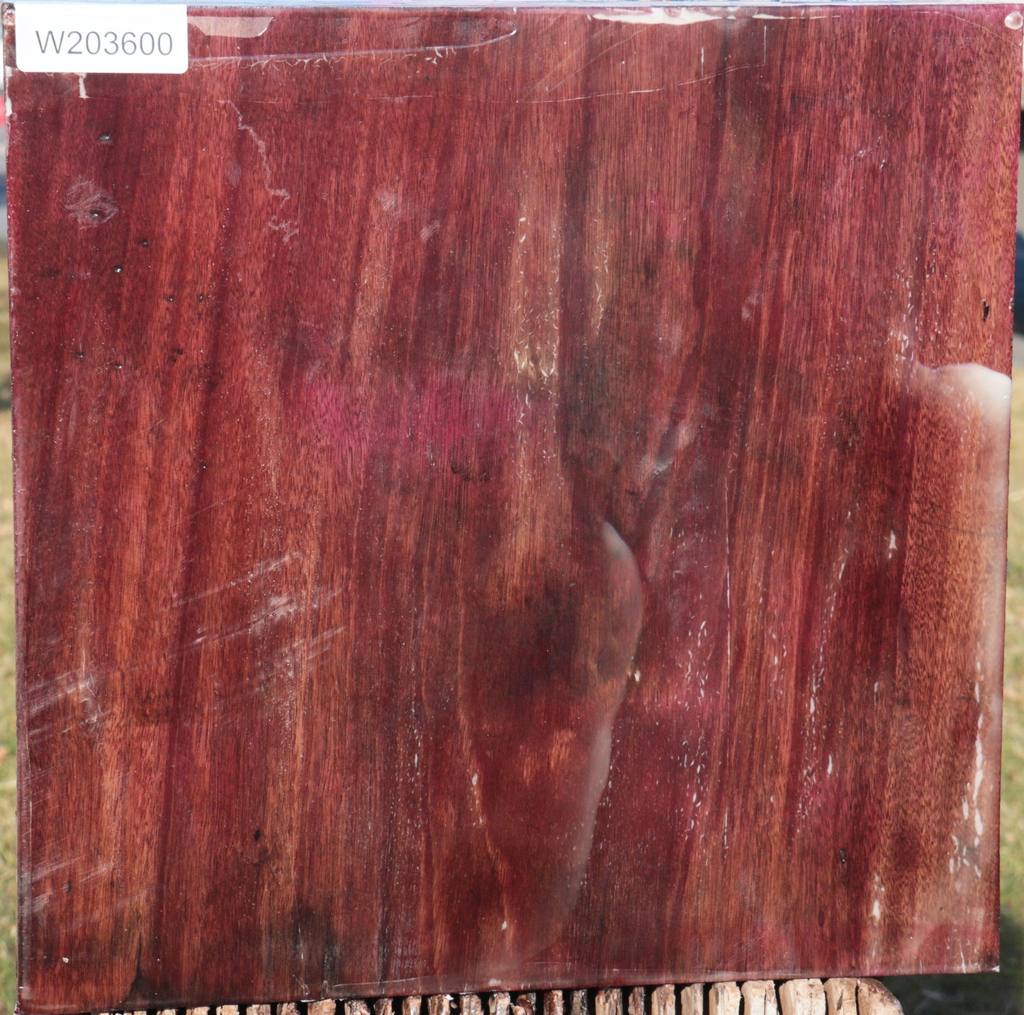 Purpleheart Half Log