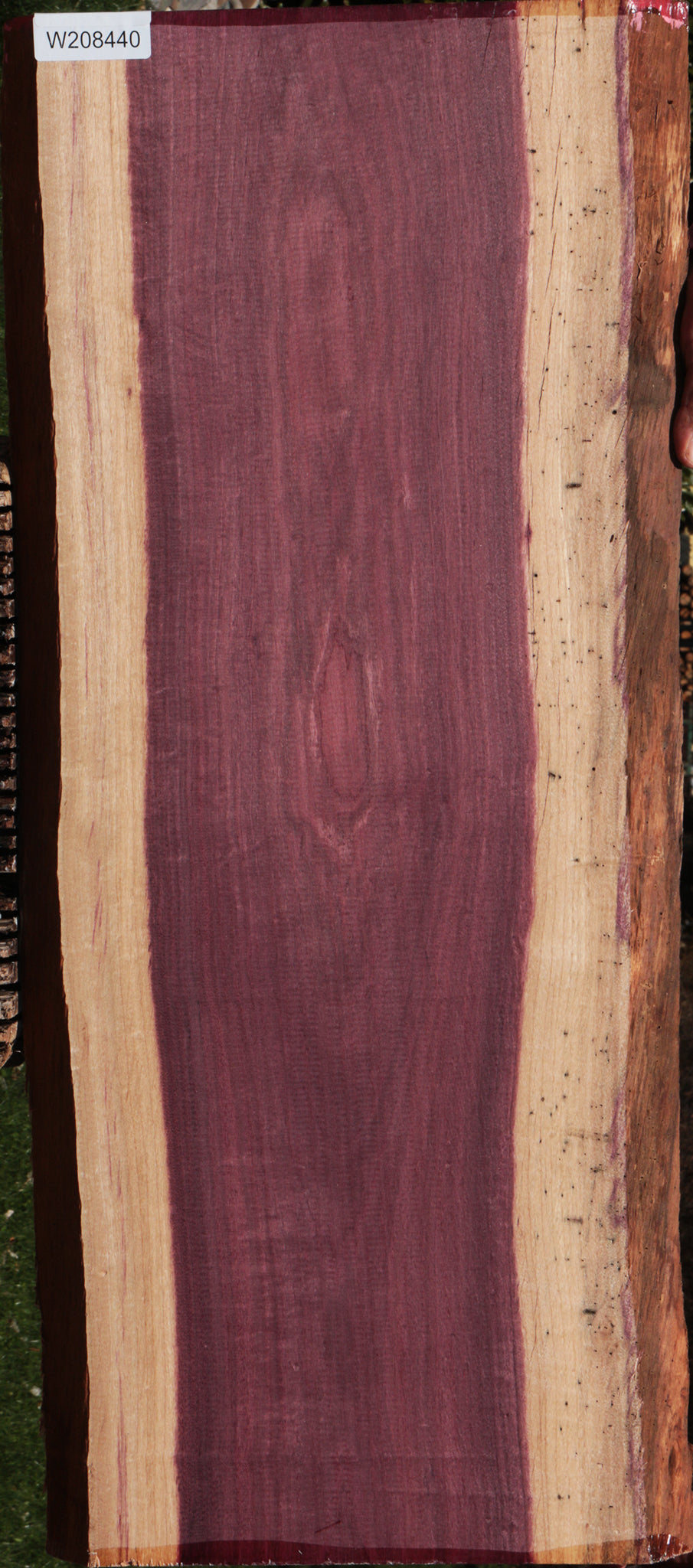 Purpleheart Live Edge Lumber