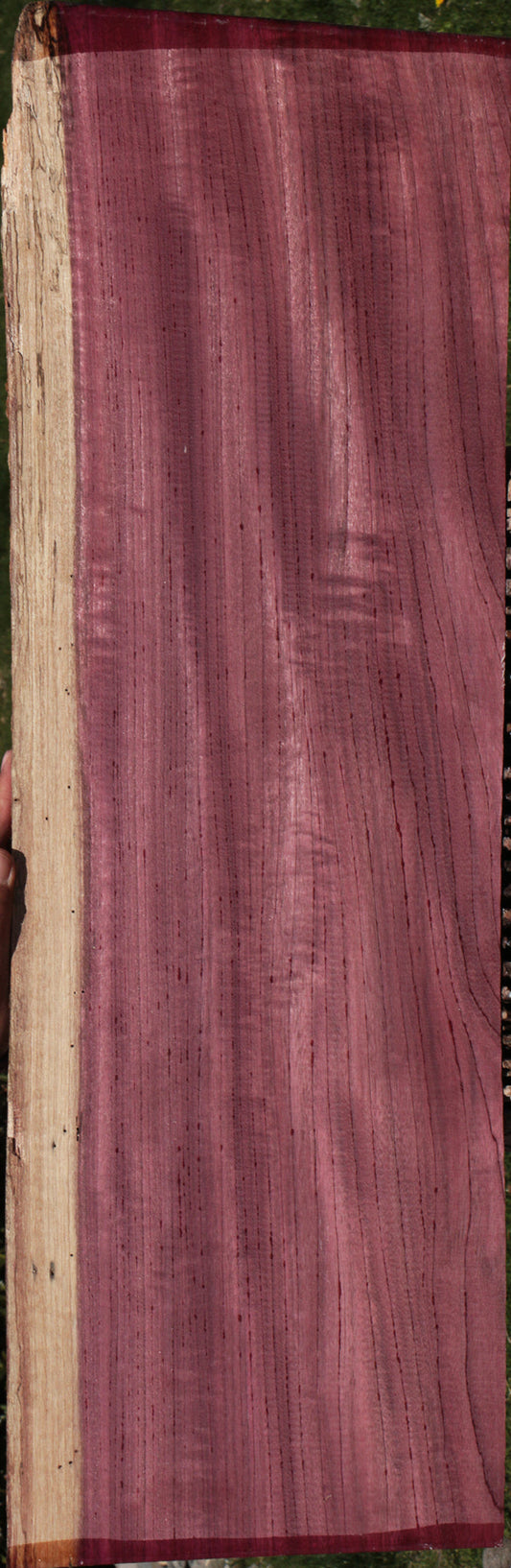 Figured Purpleheart Live Edge Lumber