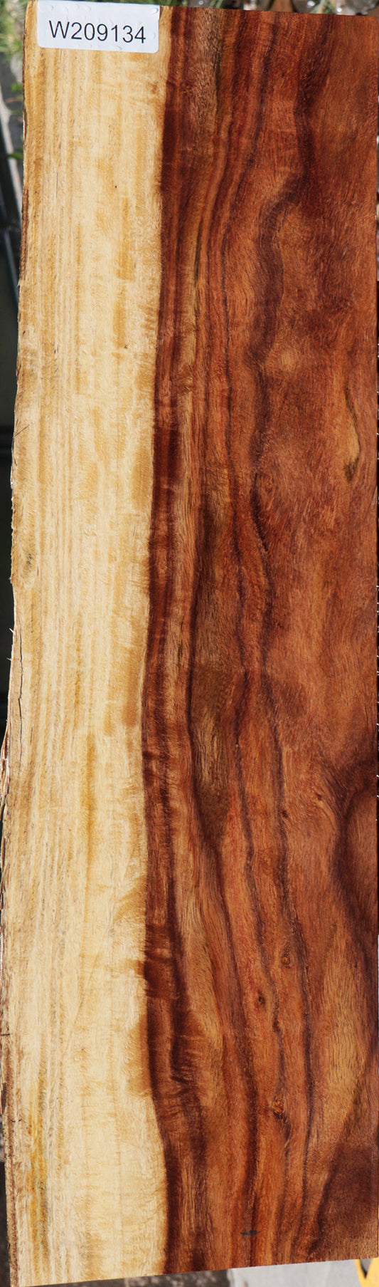 Figured East Indian Rosewood Live Edge Lumber