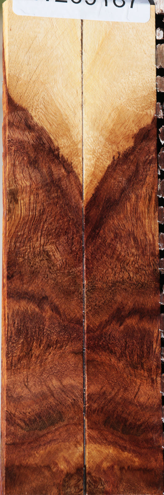 Extra Fancy East Indian Rosewood Bookmatched Knife Scales