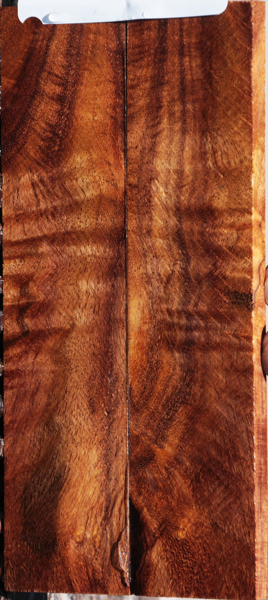 Extra Fancy East Indian Rosewood Bookmatched Knife Scales