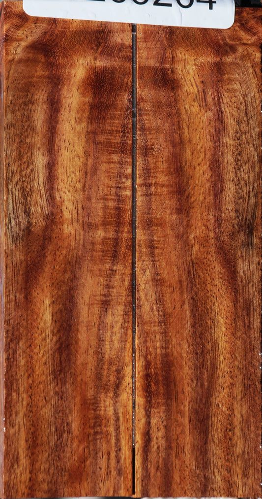 Figured East Indian Rosewood Bookmatched Knife Scales