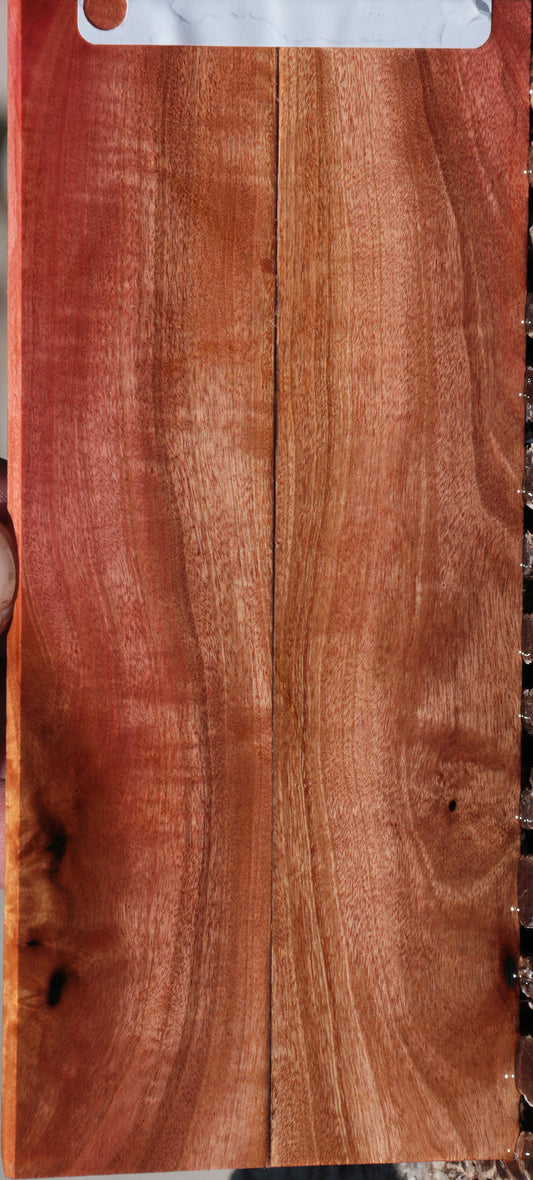 Pink Ivory Bookmatched Knife Scales