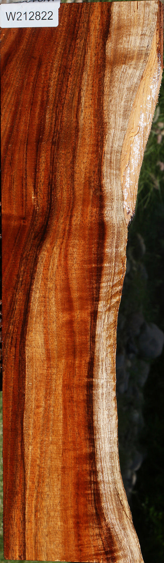 Figured Live Edge Hawaiian Koa Lumber