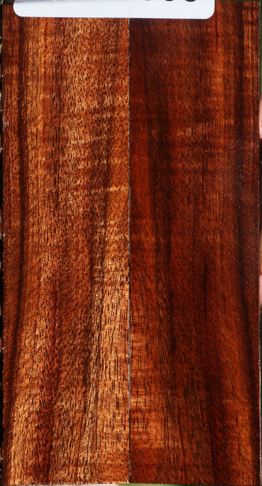 Extra Fancy Hawaiian Koa Bookmatched Knife Scales