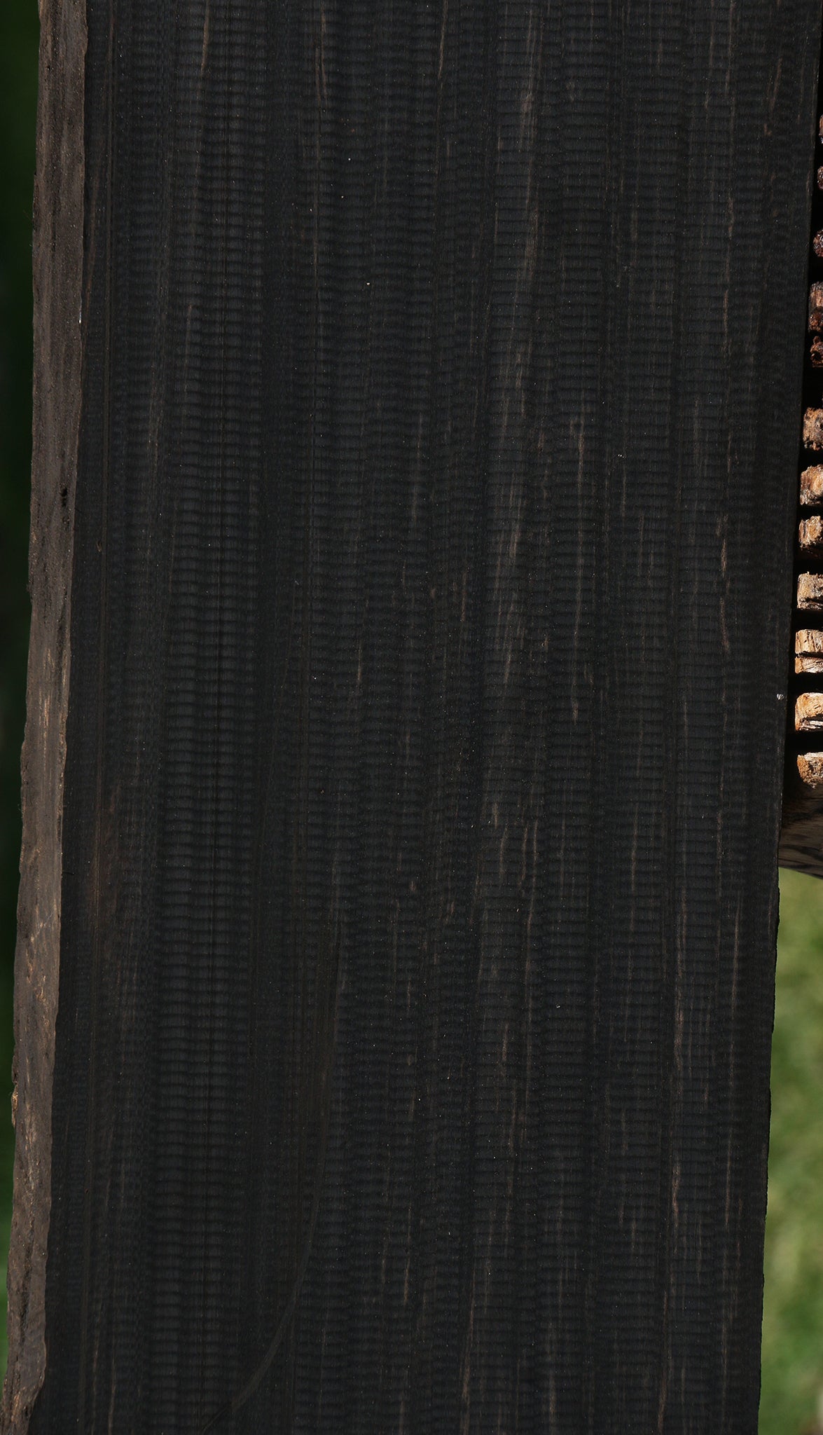 Extra Fancy Gabon Ebony Live Edge Lumber