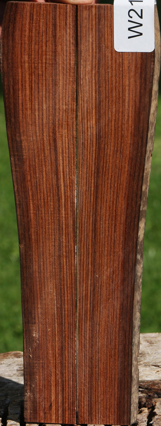 Kingwood Live Edge Bookmatched Knife Scales