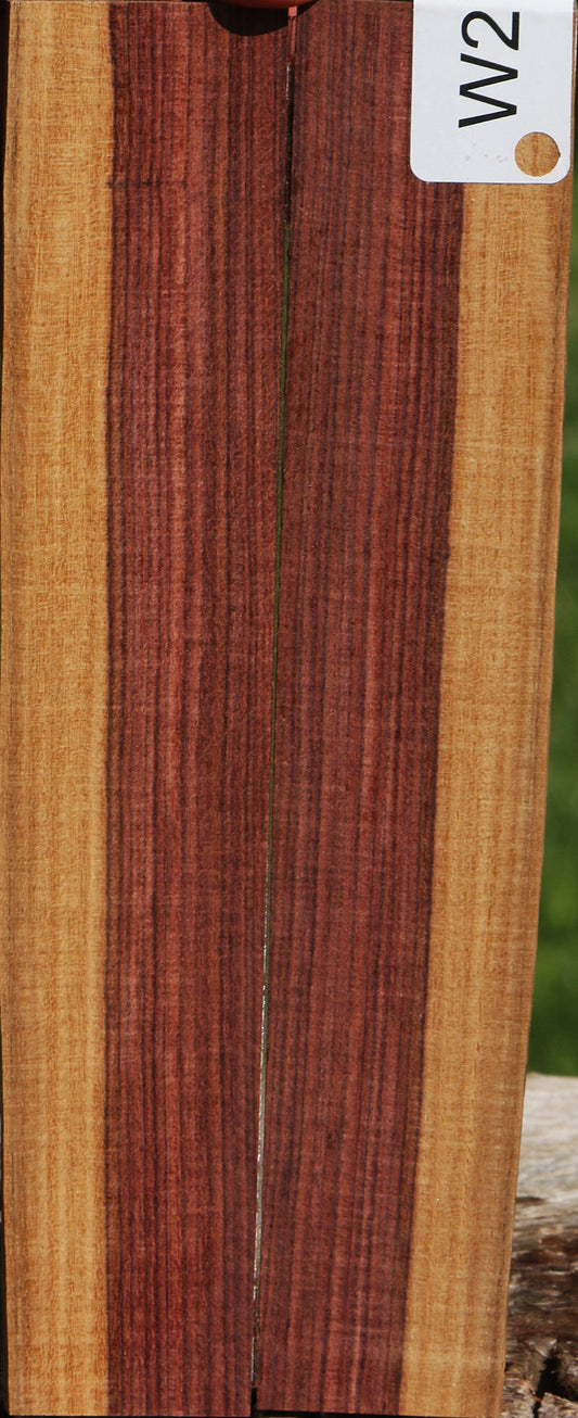 Kingwood Live Edge Bookmatched Knife Scales