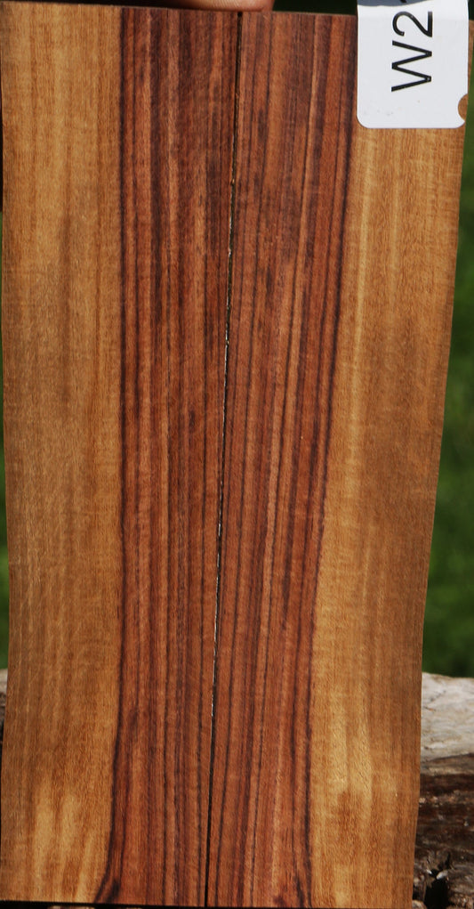 Extra Fancy Kingwood Live Edge Bookmatched Knife Scales