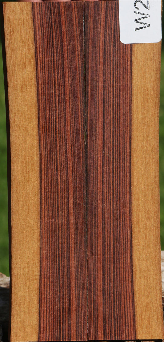 Kingwood Live Edge Bookmatched Knife Scales