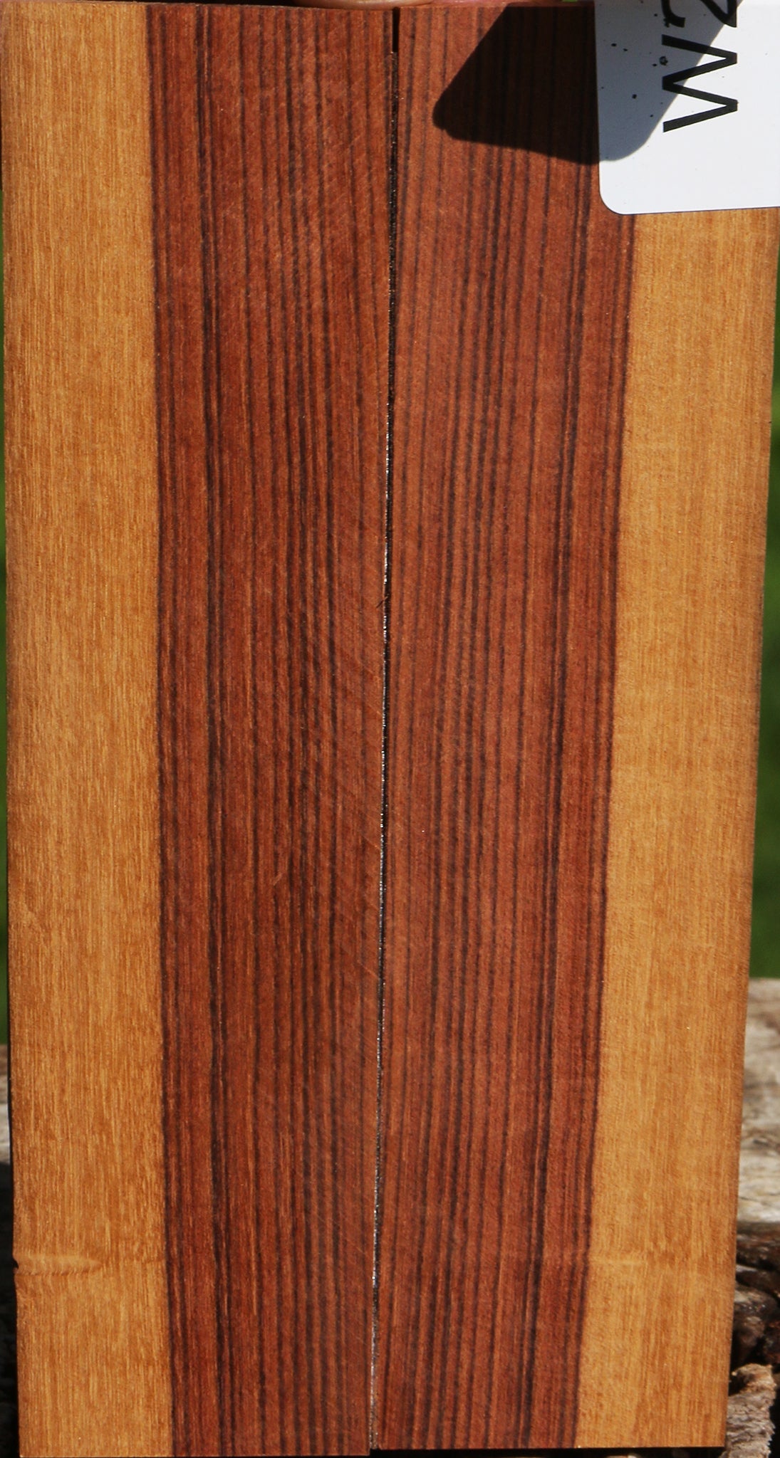 Kingwood Live Edge Bookmatched Knife Scales