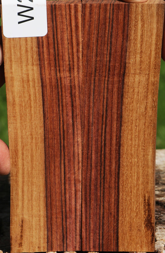 Kingwood Live Edge Bookmatched Knife Scales