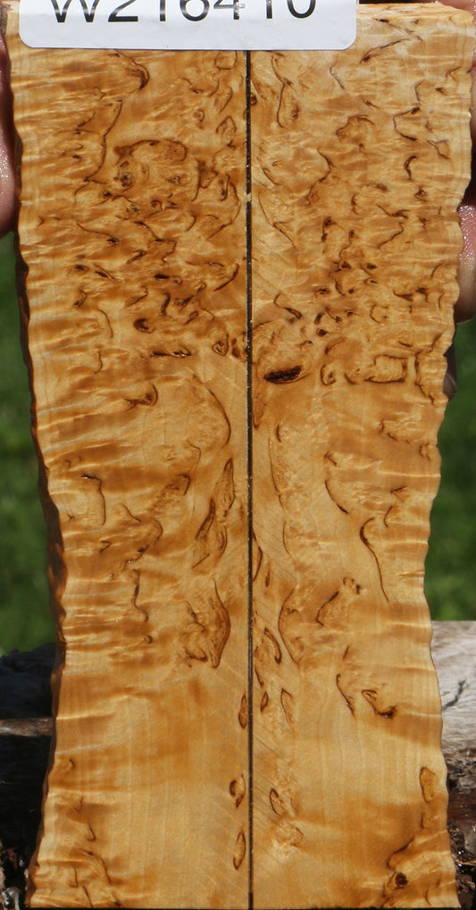 Exhibition Masur Birch Live Edge Knife Scales