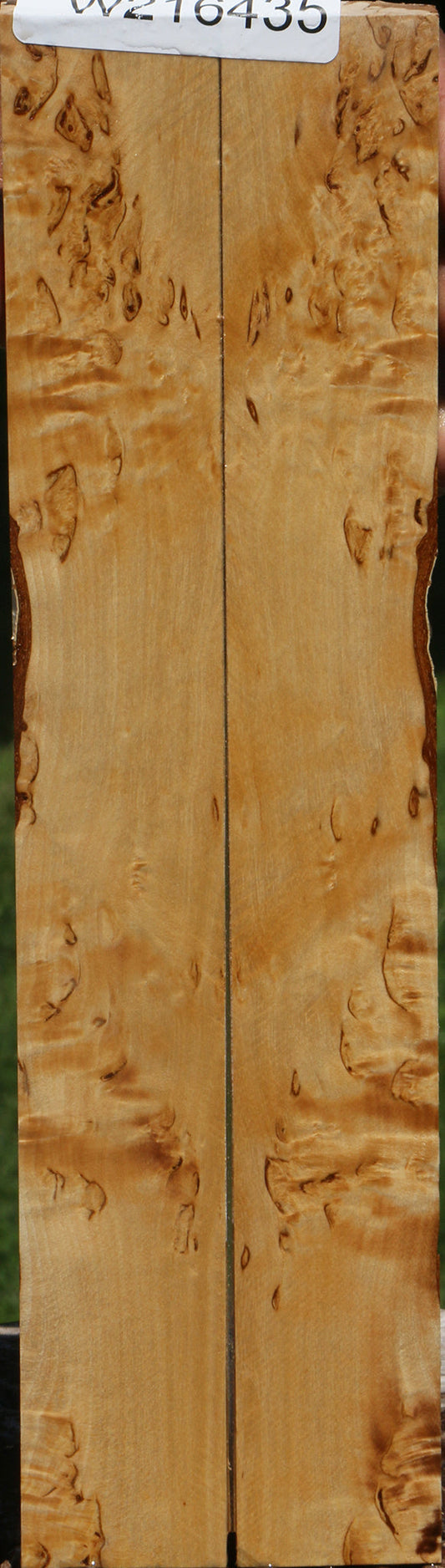 Figured Masur Birch Knife Scales