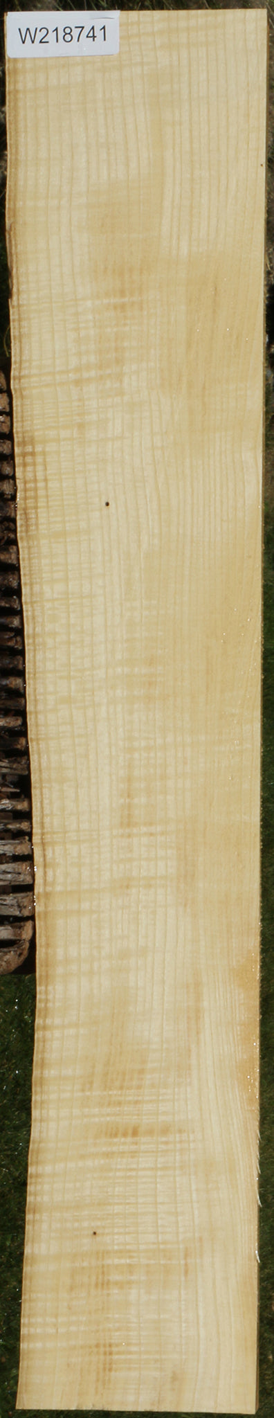 Extra Fancy Fiddleback French Ash Live Edge Lumber