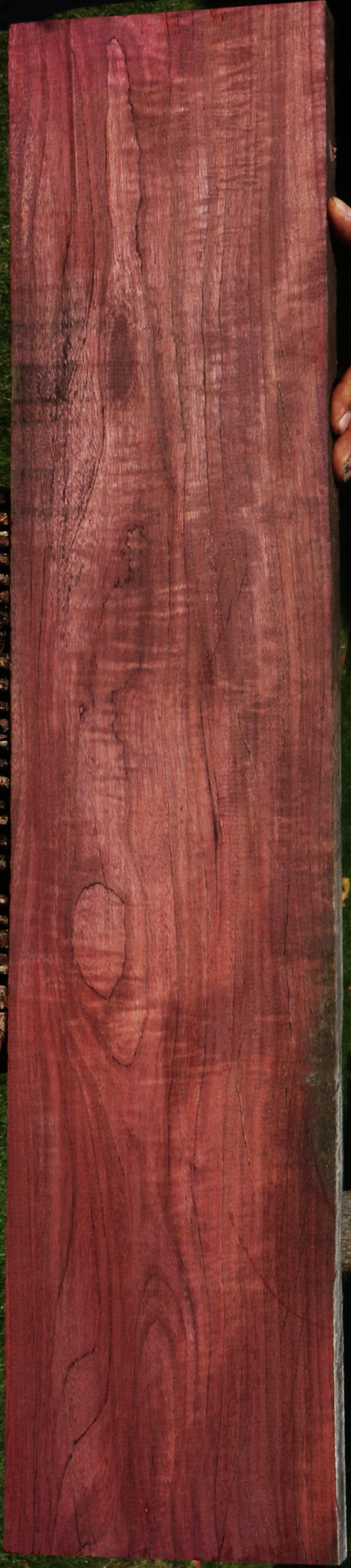 Fiddleback Purpleheart Lumber