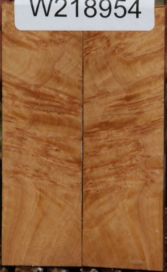 Figured Kanista Burl Knife Scales