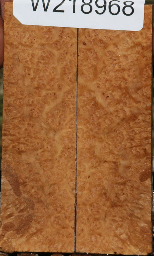 Figured Kanista Burl Knife Scales