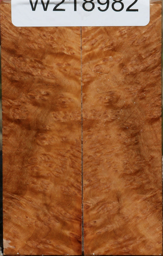 Figured Kanista Burl Knife Scales