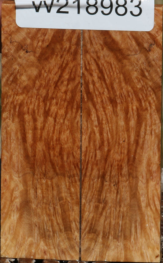 Figured Kanista Burl Knife Scales