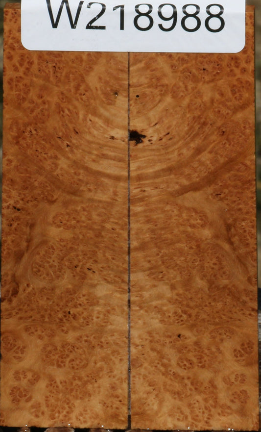 Figured Kanista Burl Knife Scales