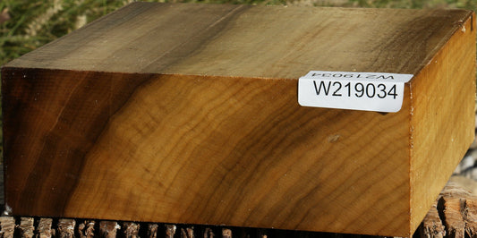 Figured Gold Myrtle Bowl Blank