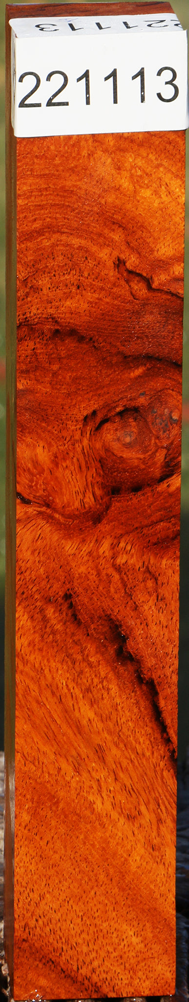 Figured Afzelia Turning Square