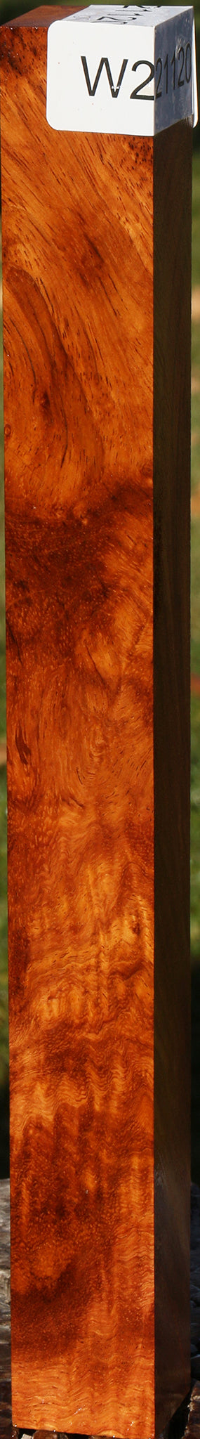 Figured Afzelia Turning Square