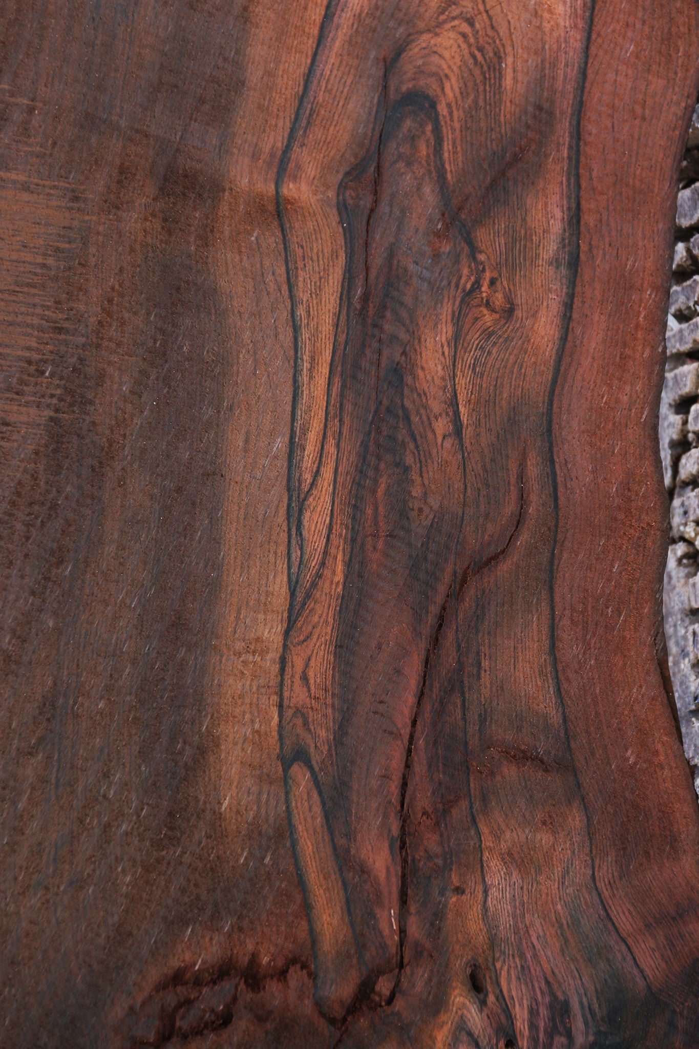 Rustic Brazilian Rosewood Live Edge Lumber