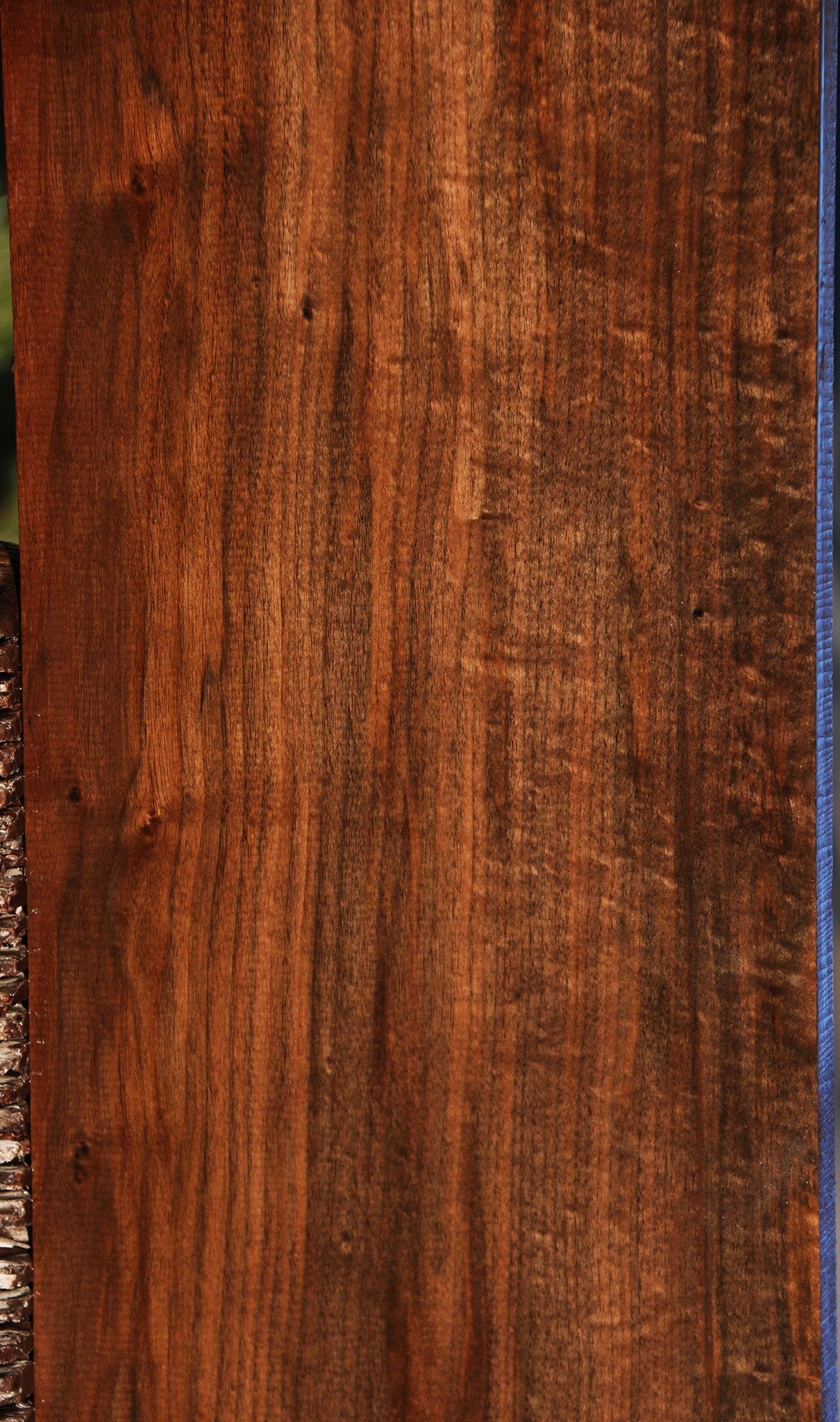 Figured Fiddleback Claro Walnut Lumber