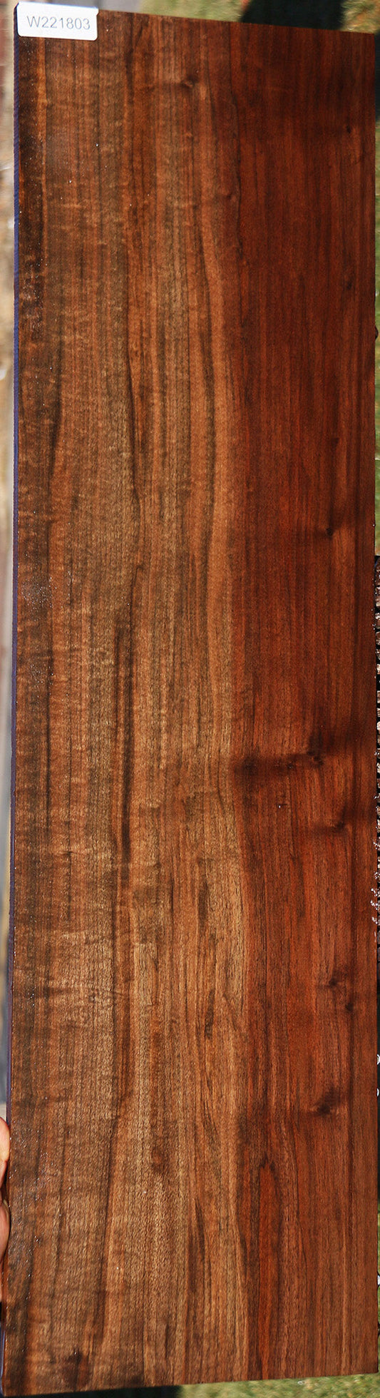 Figured Fiddleback Claro Walnut Micro Lumber