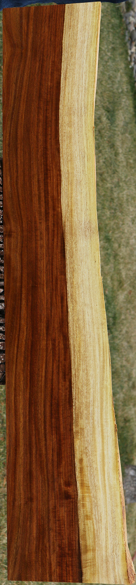 Figured East Indian Rosewood Live Edge Lumber