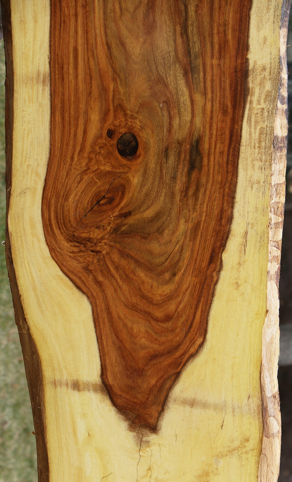 Extra Fancy East Indian Rosewood Live Edge Lumber