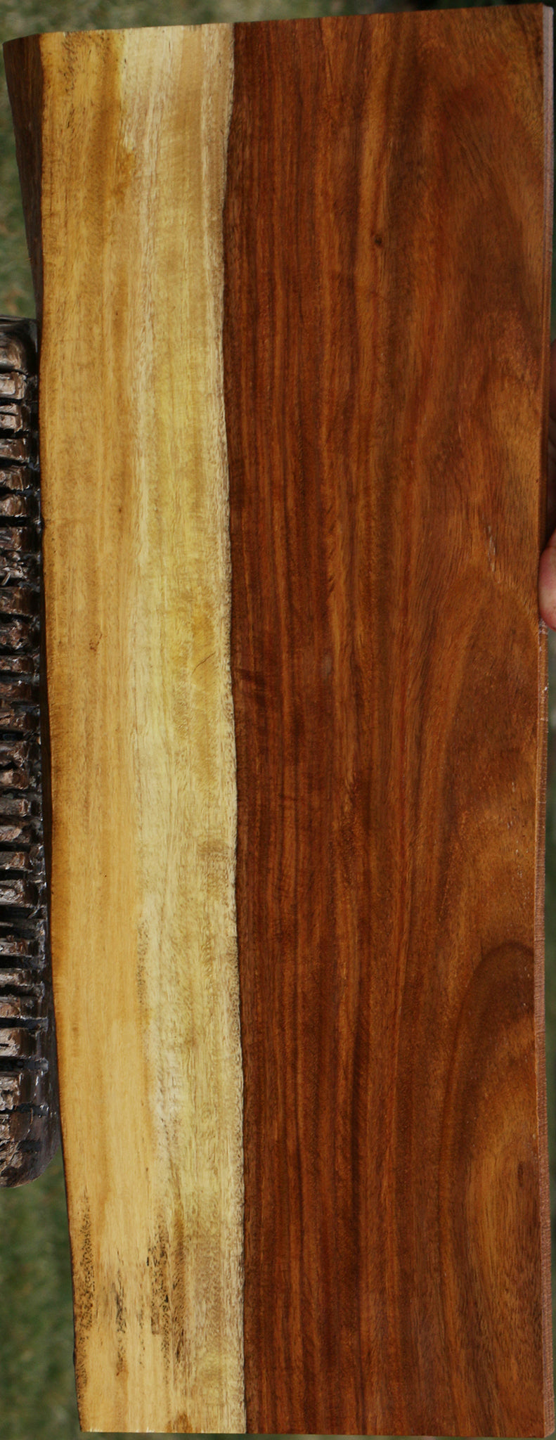 Figured East Indian Rosewood Live Edge Instrument Lumber