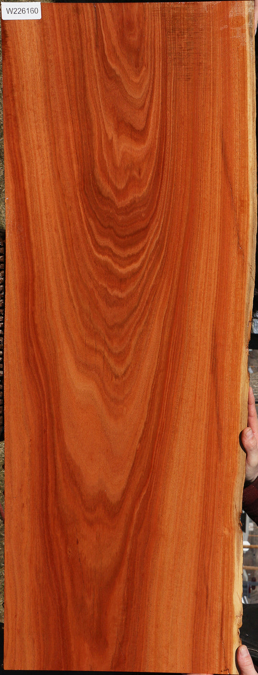 Figured Red Ironbark Live Edge Lumber