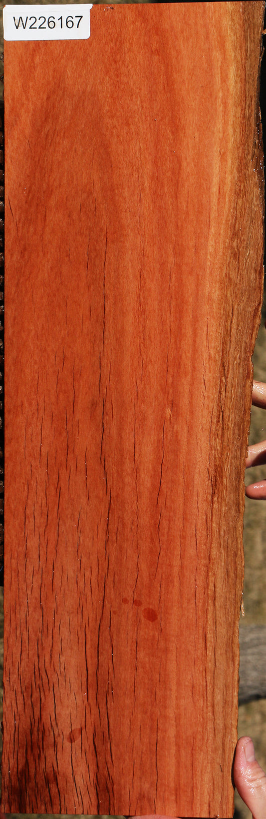 Rustic Red Ironbark Live Edge Lumber