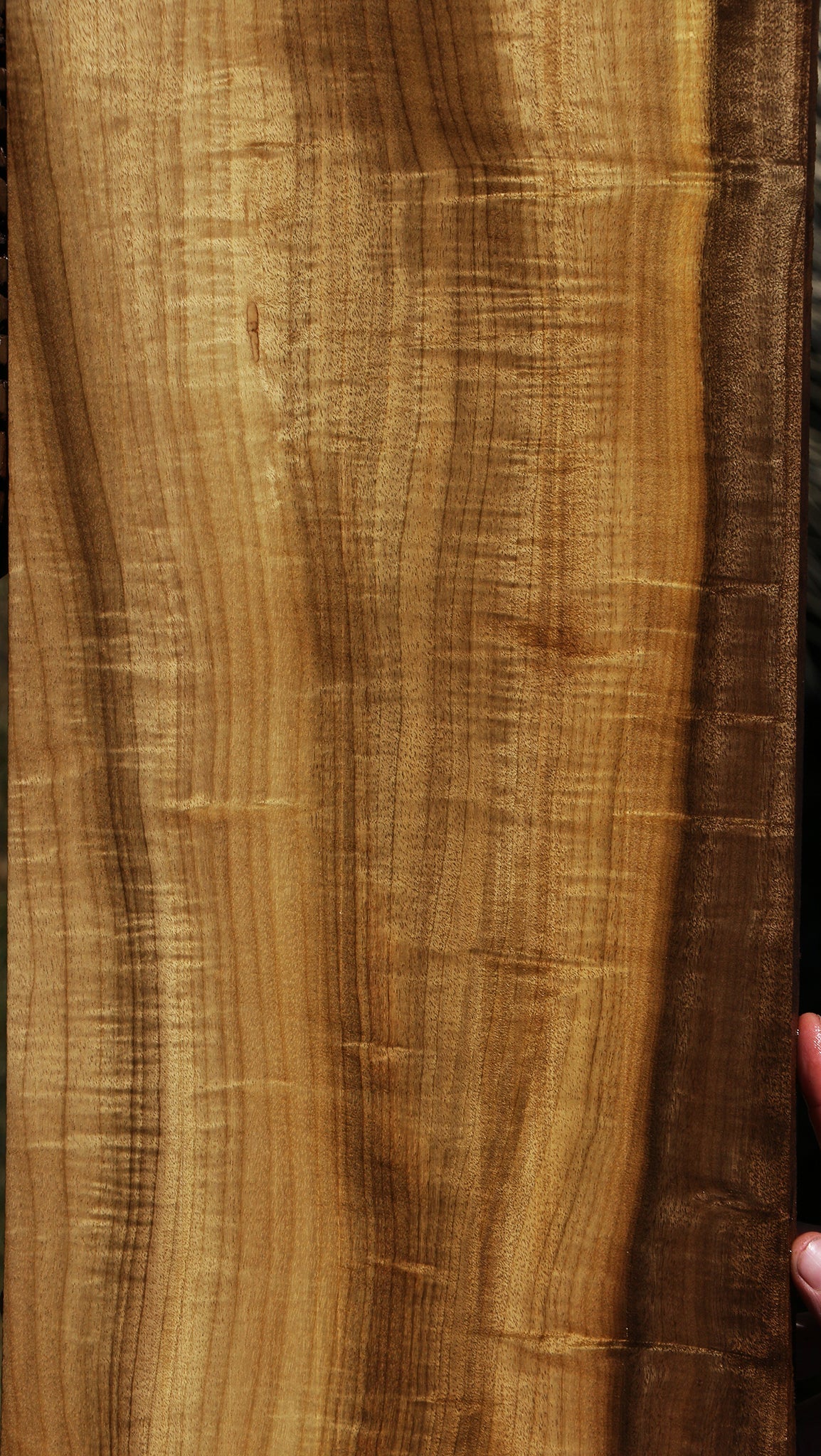 Figured Quartersawn Myrtle Instrument Lumber