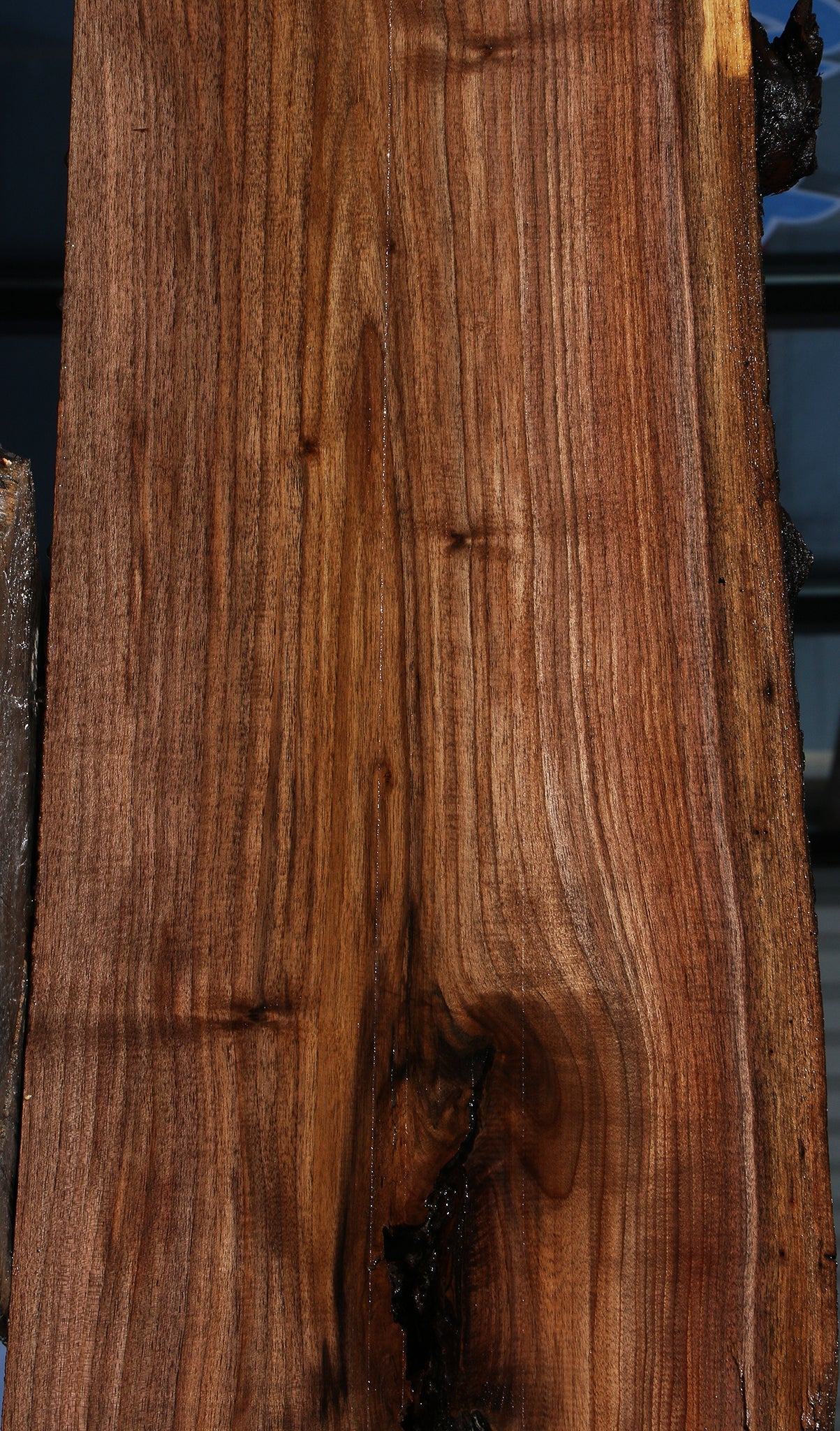 Claro Walnut Live Edge Slab (Free Shipping Excluded)