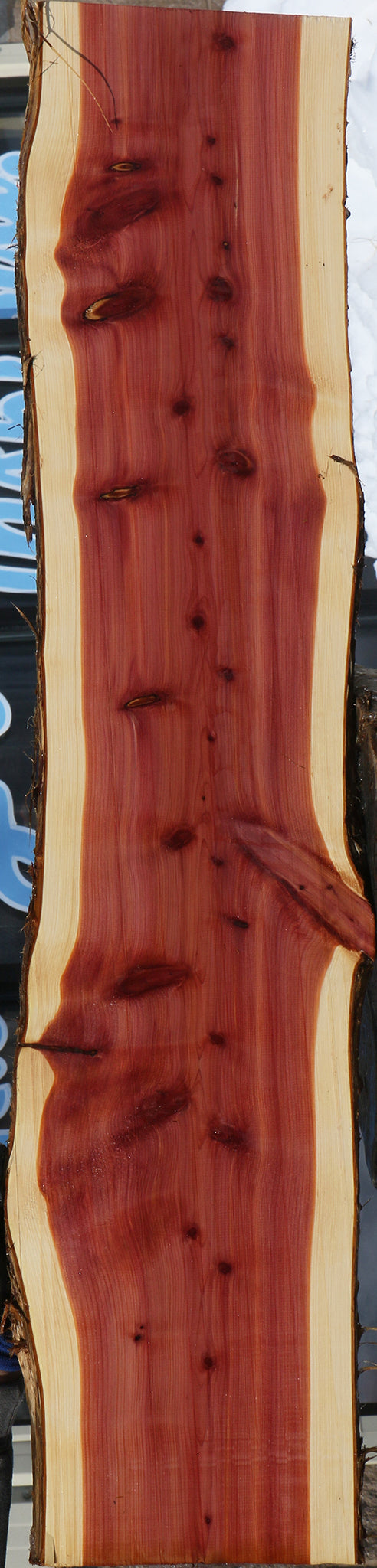 Eastern Red Cedar Live Edge Lumber
