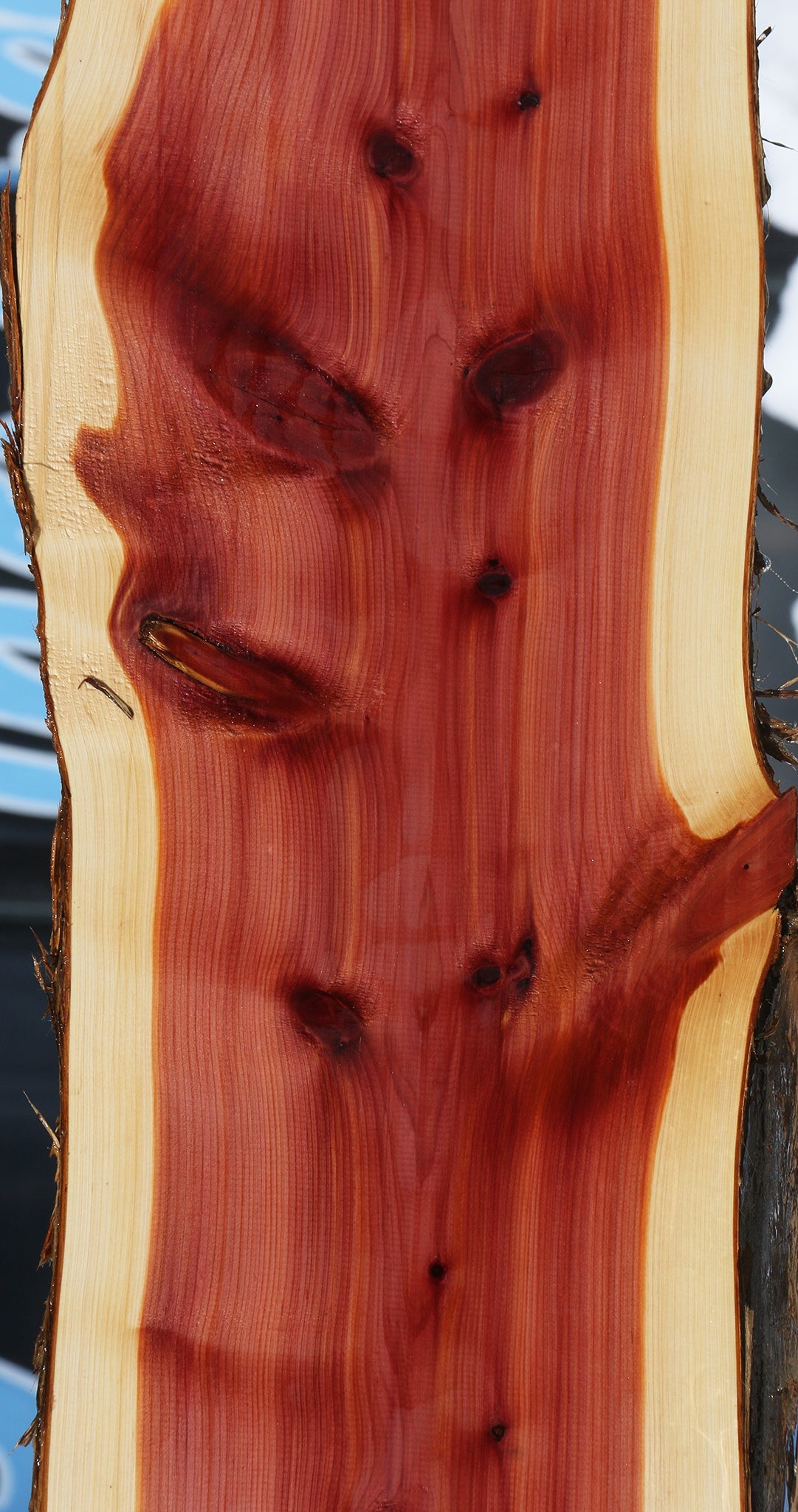 Eastern Red Cedar Live Edge Lumber