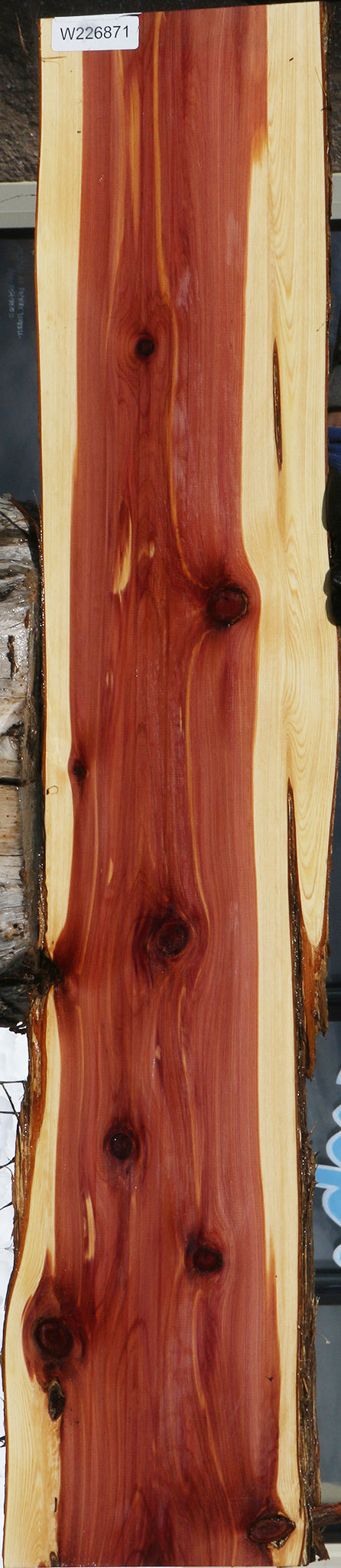 Eastern Red Cedar Live Edge Lumber