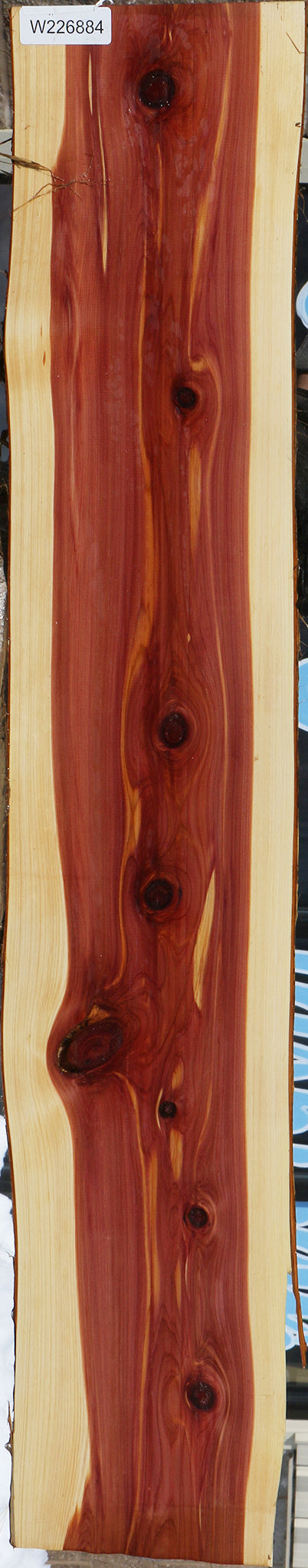 Eastern Red Cedar Live Edge Lumber