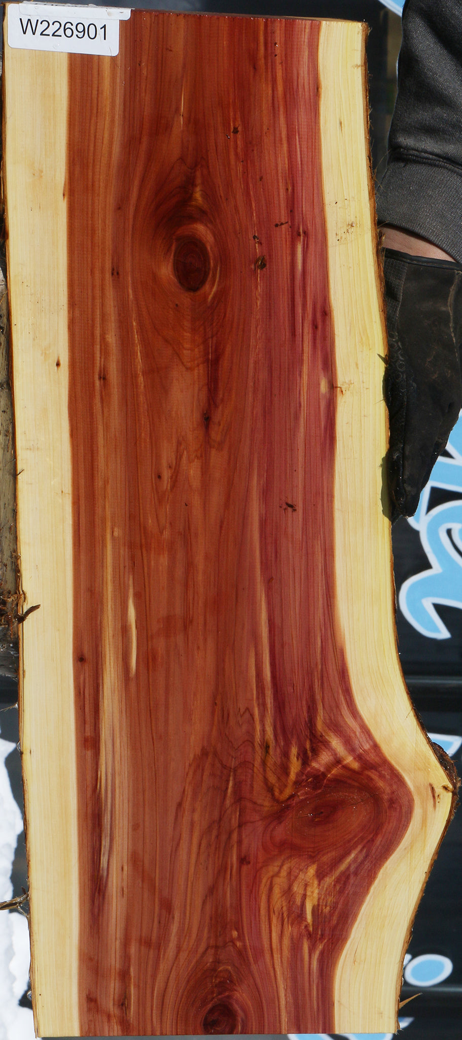 Eastern Red Cedar Live Edge Lumber