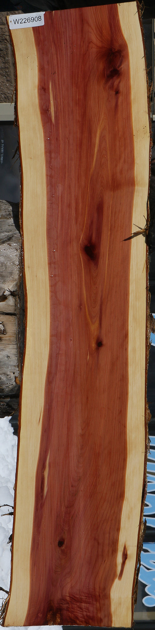 Eastern Red Cedar Live Edge Lumber