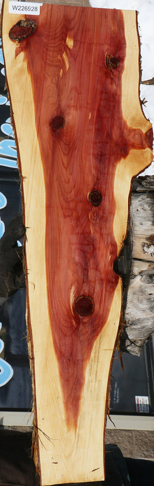 Eastern Red Cedar Live Edge Lumber