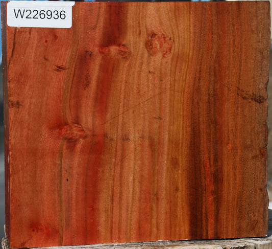 Figured Brazilian Pepperwood Live Edge Bowl Blank