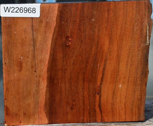 Figured Brazilian Pepperwood Live Edge Bowl Blank