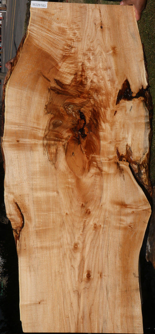 Figured Maple Live Edge Table (Free Shipping Excluded)