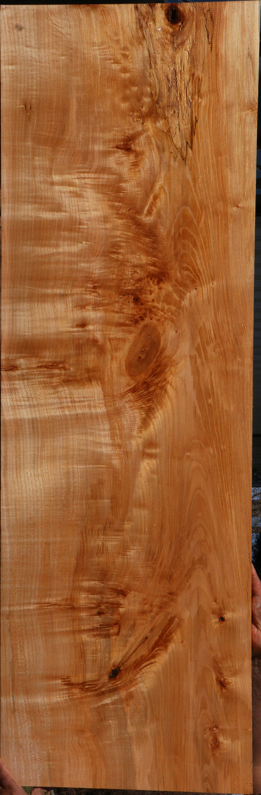 Figured Big Leaf Maple Slab